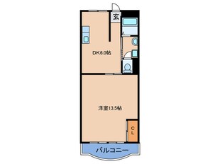 高木ハイツの物件間取画像